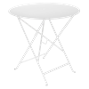 Skládací stolek BISTRO P.77 cm - Cotton white (jemná struktura)_0