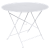 Skládací stolek BISTRO P.96 cm - Cotton white (jemná struktura)_0