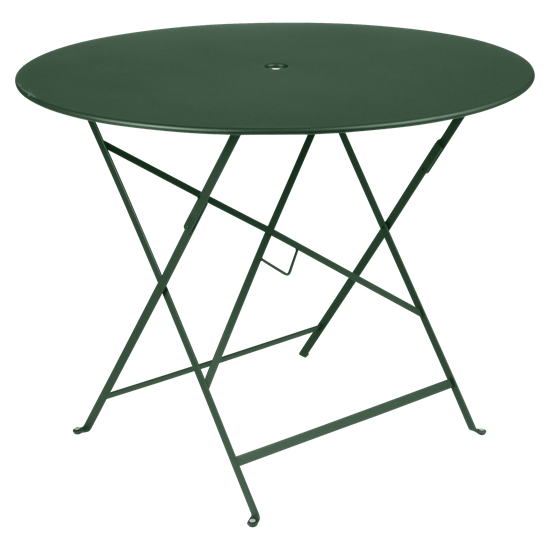 Skládací stolek BISTRO P.96 cm - Cedar green (jemná struktura)_0