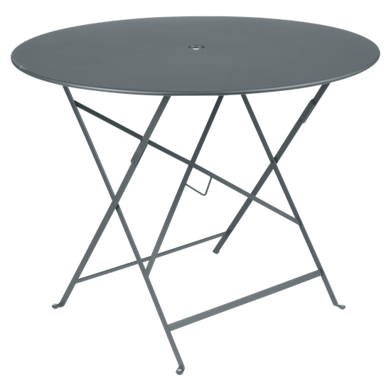 Skládací stolek BISTRO P.96 cm - storm grey (jemná struktura)_0