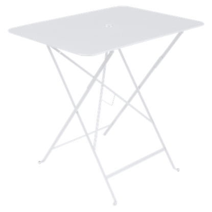 Skládací stolek BISTRO 77x57 cm - Cotton white (jemná struktura)_0