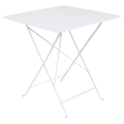 Skládací stolek BISTRO 71x71 cm - Cotton white (jemná struktura)_0