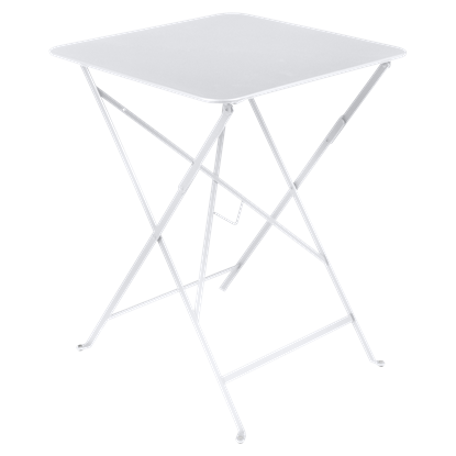 Skládací stůl BISTRO 57x57 cm - Cotton white (jemná struktura)_0