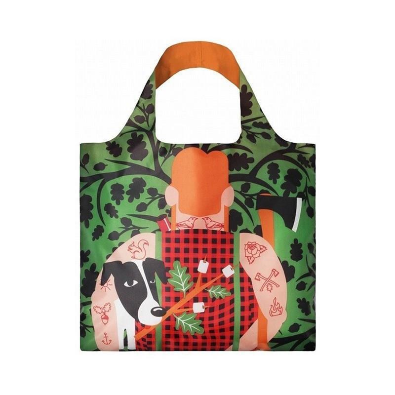 Skládací nákupní taška LOQI - COOL PEOPL_0