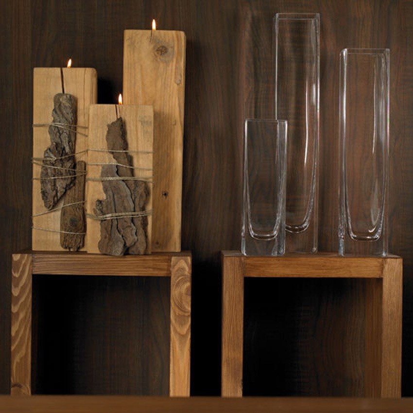 Váza hranatá COLUMN 30 cm_0