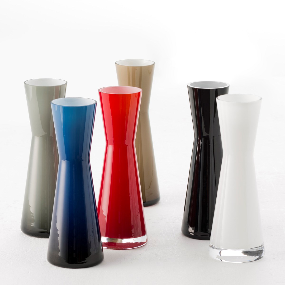 Váza Puccini 18 cm hnědá_2