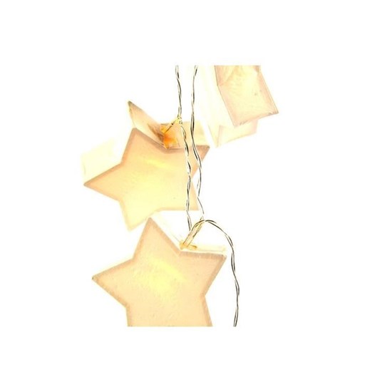 Svět.girlanda  papír. HVĚZDY, 10 LED_0