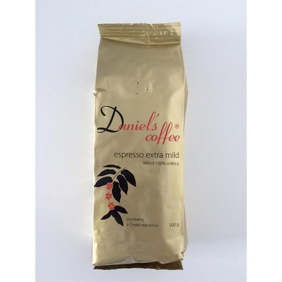 Zrnková káva Daniels coffee 500g_0