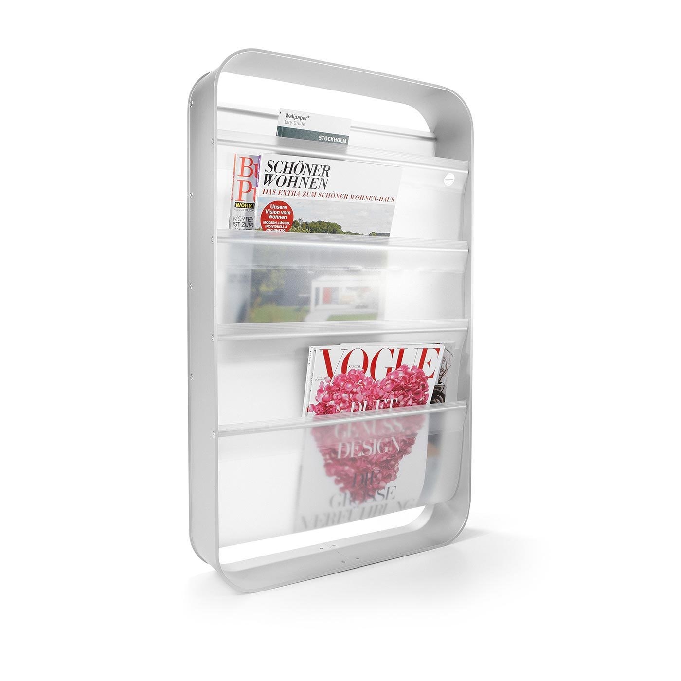 Stojan na časopisy na zeď Redondo 4 police_0