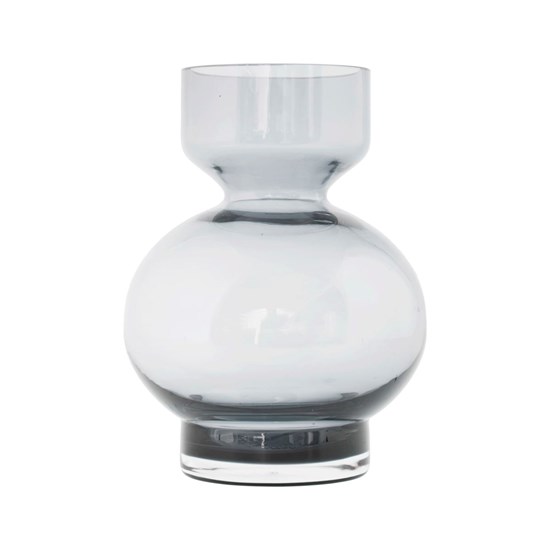 Váza LOWA šedá 16cm_3