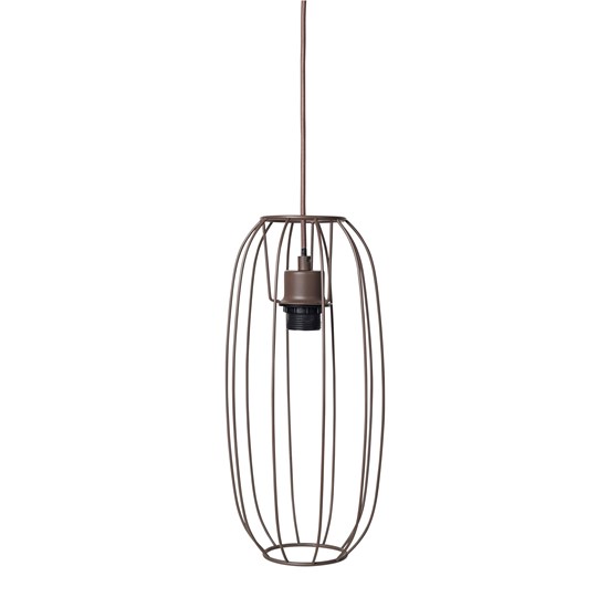 Lustr CAJO 37cm šedohnědý_0