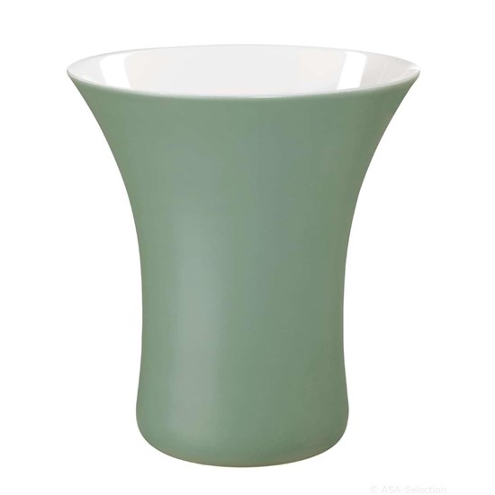 Váza VASO 22 cm šedozelená_0