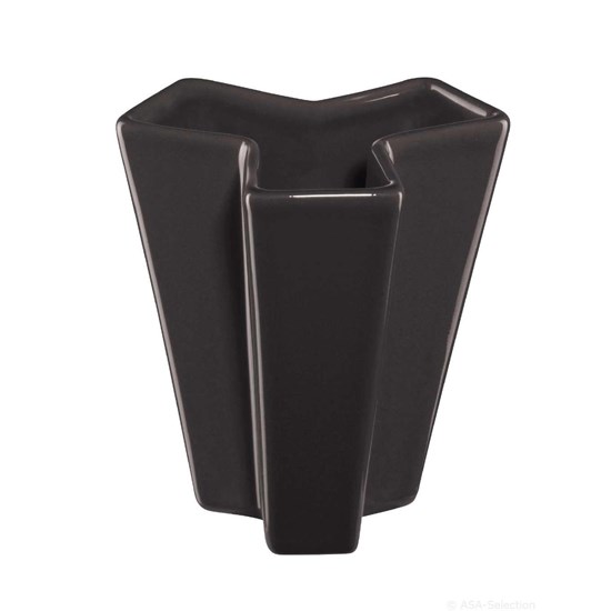 Váza ASA TRIKULA 12 cm antracitová_0
