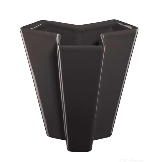 Váza ASA TRIKULA 18 cm antracitová_0