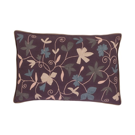 Povlak na polštář FLOWER vyšívaný_0