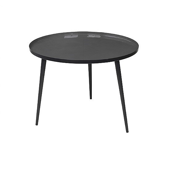 Stolek JELVA 57 cm tmavě šedý_0