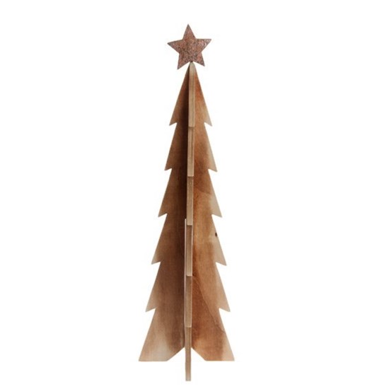 Dekorační vánoční stromeček s hvězdou_0