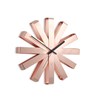 Nástěnné hodiny RIBBON 30 cm měděné_0