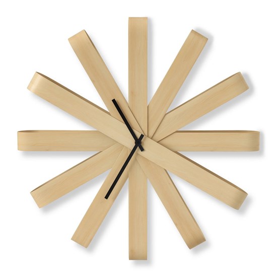 Nástěnné hodiny RIBBONWOOD přírodní_5
