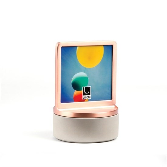 Fotorámeček s dózou PODIUM P.11cm měděný_2