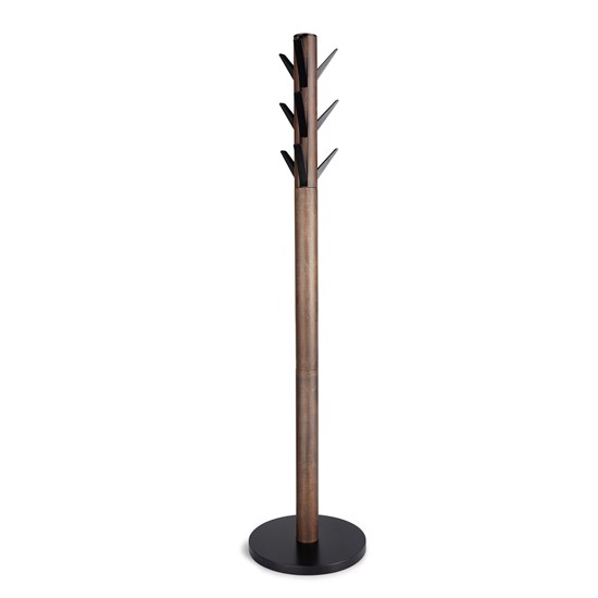 Věšák FLAPPER 165x57 cm ořech/černá_0