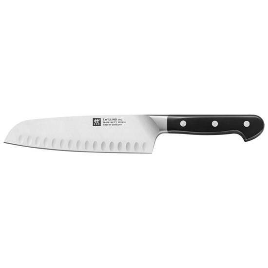 Nůž Santoku s vlnkami 18 cm PRO_0