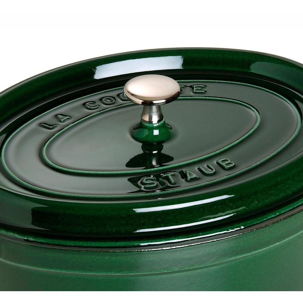 Hrnec STAUB  oválný 31 cm zelený 5,5l_0