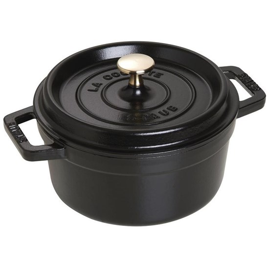 Hrnec kulatý 20 cm černý_0