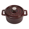 Hrnec STAUB  kulatý 10 cm vínový 0,25l_5