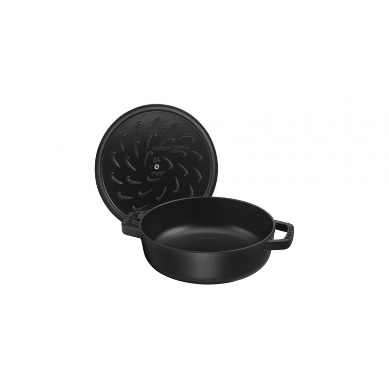 Kastrol se samopodlévací poklicí 24cm če_1