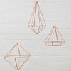Dekorace PRISMA set/3ks měděná_2