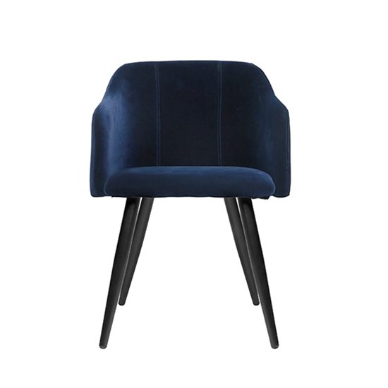 Židle PERNILLE modrá_3
