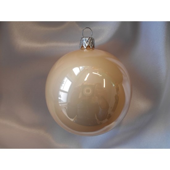Vánoční koule 10 cm - porcelán SET/4ks_0