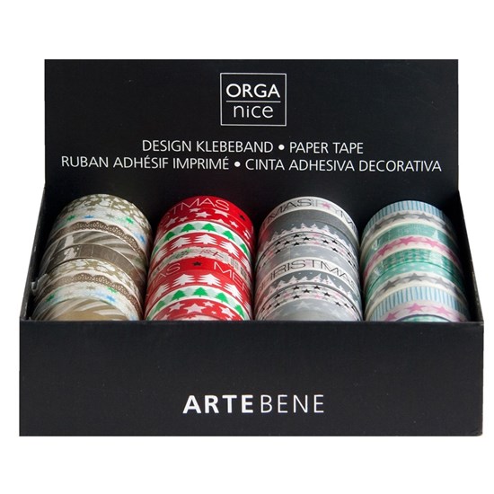 Lepící pap. pásky-10mx15mm-Xmas-40ks-_0