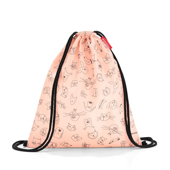 Sáček na záda Mysac kids cats and dogs rose_2