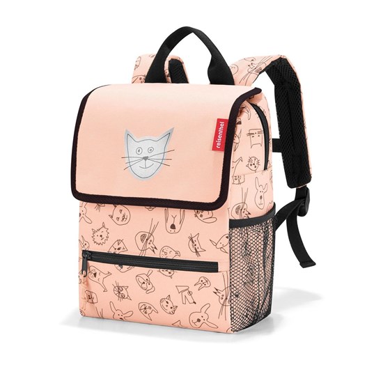 Dětský batoh Backpack kids cats and dogs rose_3