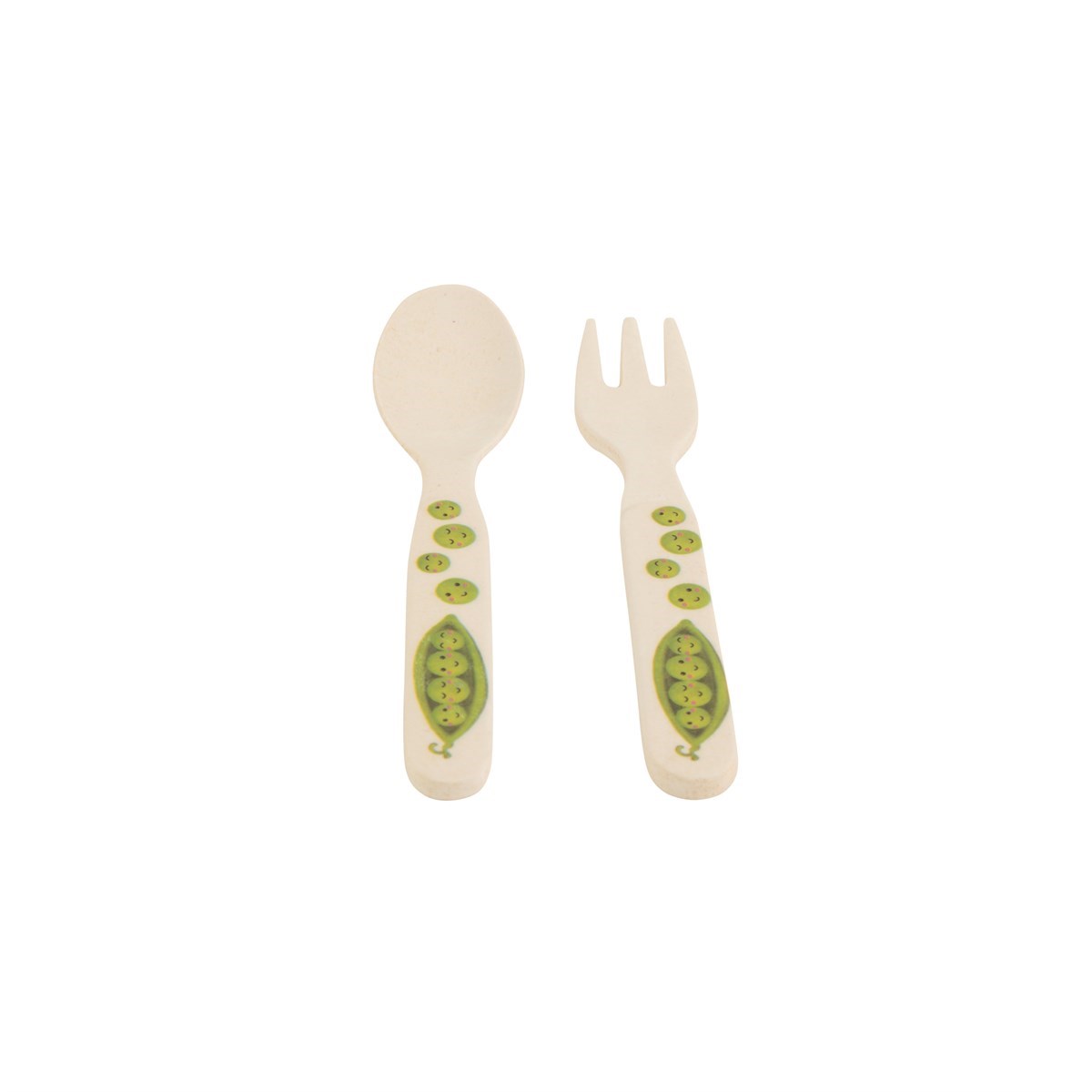 Happy Fruit & Veg Kid's Fork & Spoon Set_0