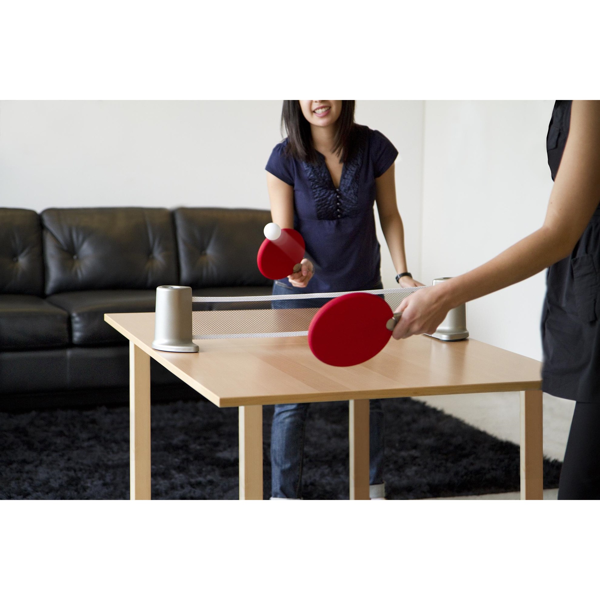 Ping pong cestovní set PONGO červený_3
