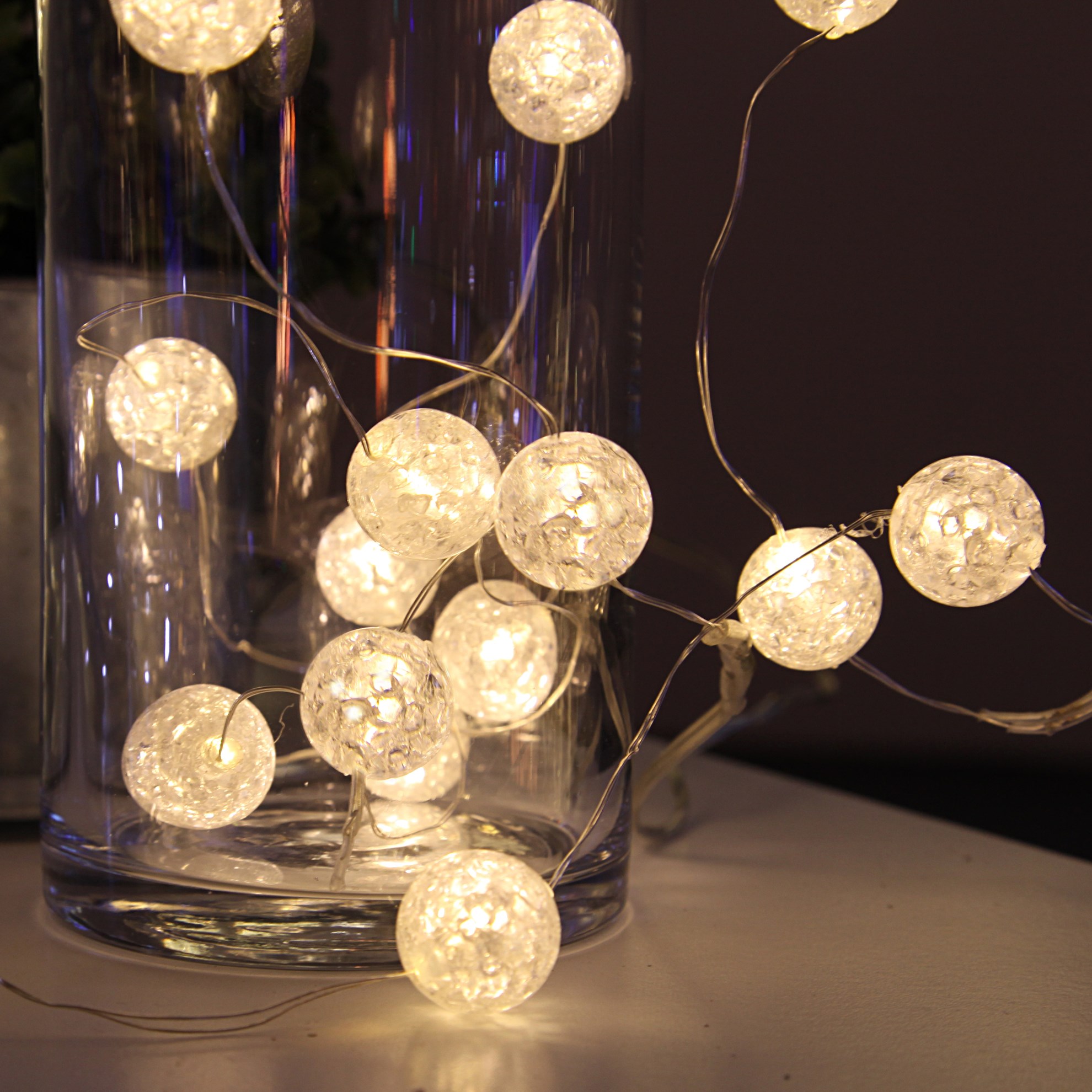 Světelný řetěz "Marble balls" 15x LED_0