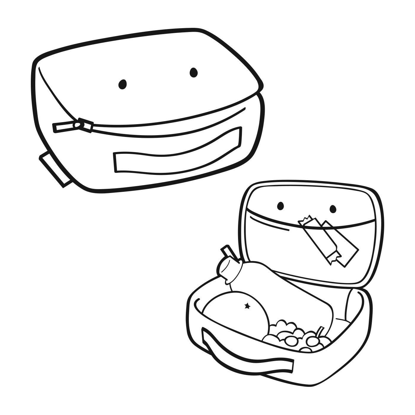 Termobox na svačinu Thermocase kids cats and dogs mint_2