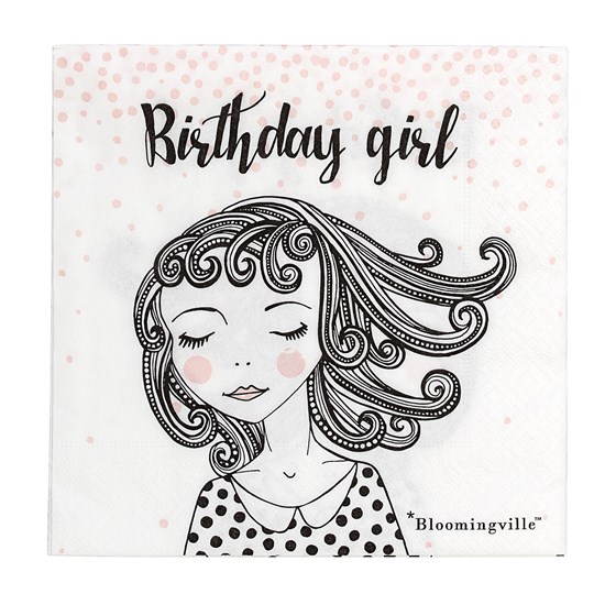 Pap. Ubrousek - motiv dívka bal. 20ks_0