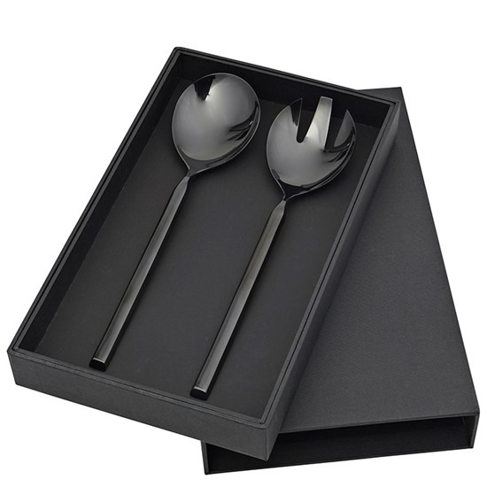 Salátový set TVIS 28cm černý SET/2ks_0