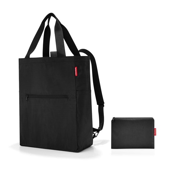 Skládací taška/batoh Mini Maxi 2in1 black_4