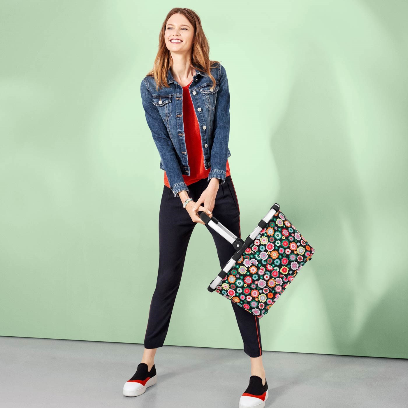 Nákupní košík Carrybag happy flowers_0