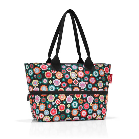 Chytrá taška přes rameno Shopper e1 happy flowers_6