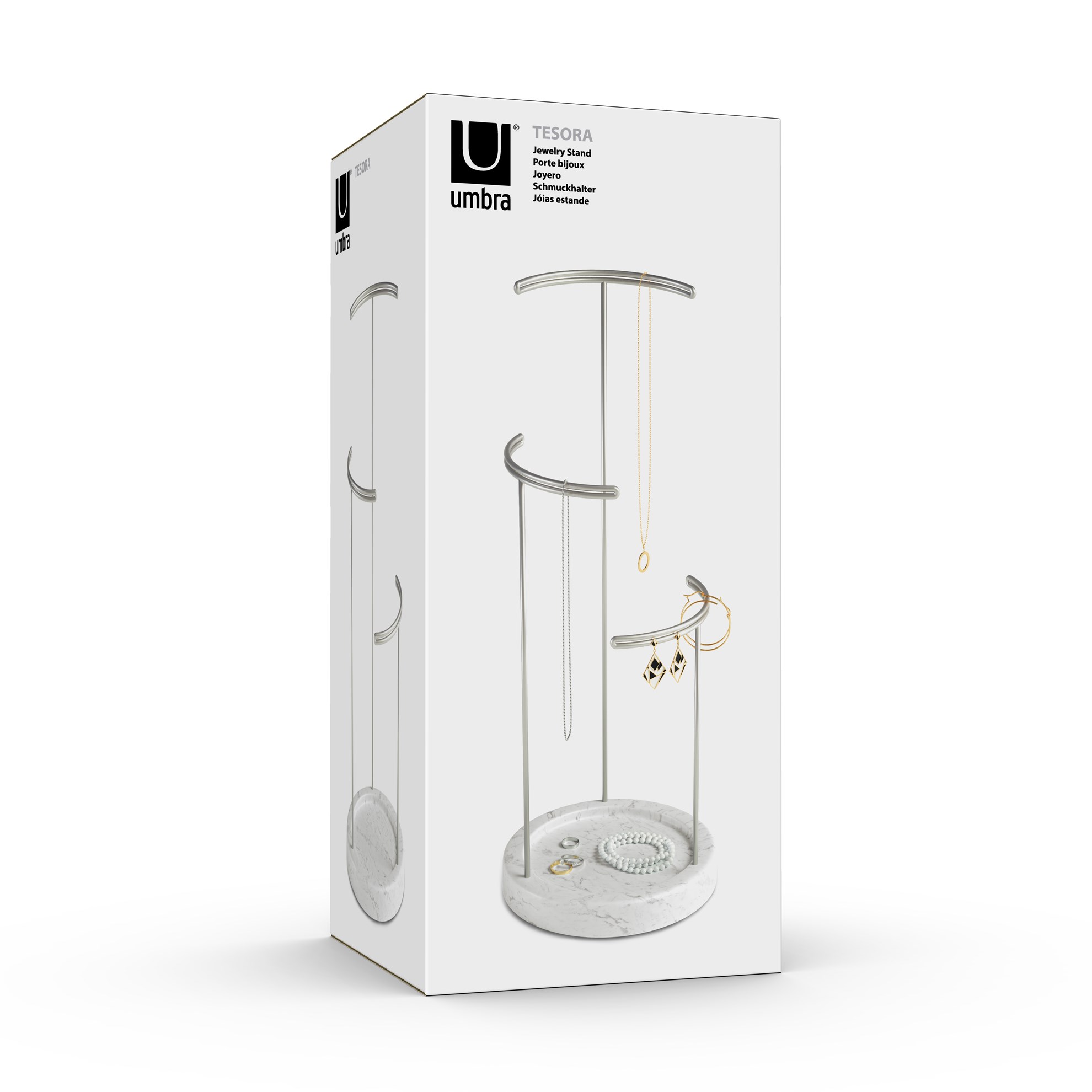 Šperkovnice TESORA bílý mramor_2