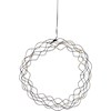 Závěsný svítící věnec CURLY 30x LED P.30 cm černý_1
