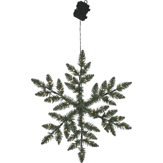 Venkovní LED-vločka z jedlových větviček_0