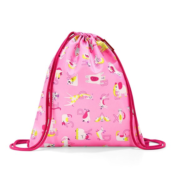 Sáček na záda Mysac kids abc friends pink_2