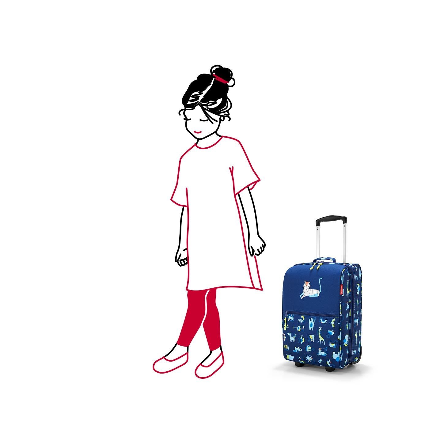 Taška na kolečkách Trolley XS kids abc friends blue_0
